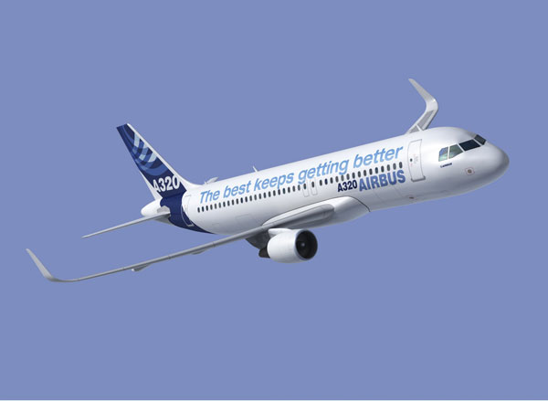 Airbus and JetBlue unveil 1st A320 in North America with Sharklets